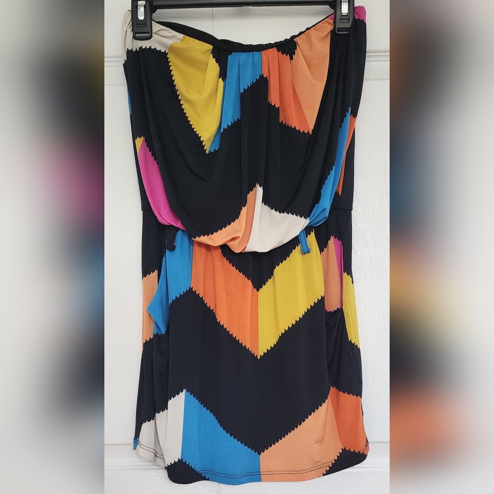 Freshmint Strapless Blouse. Great Cond.